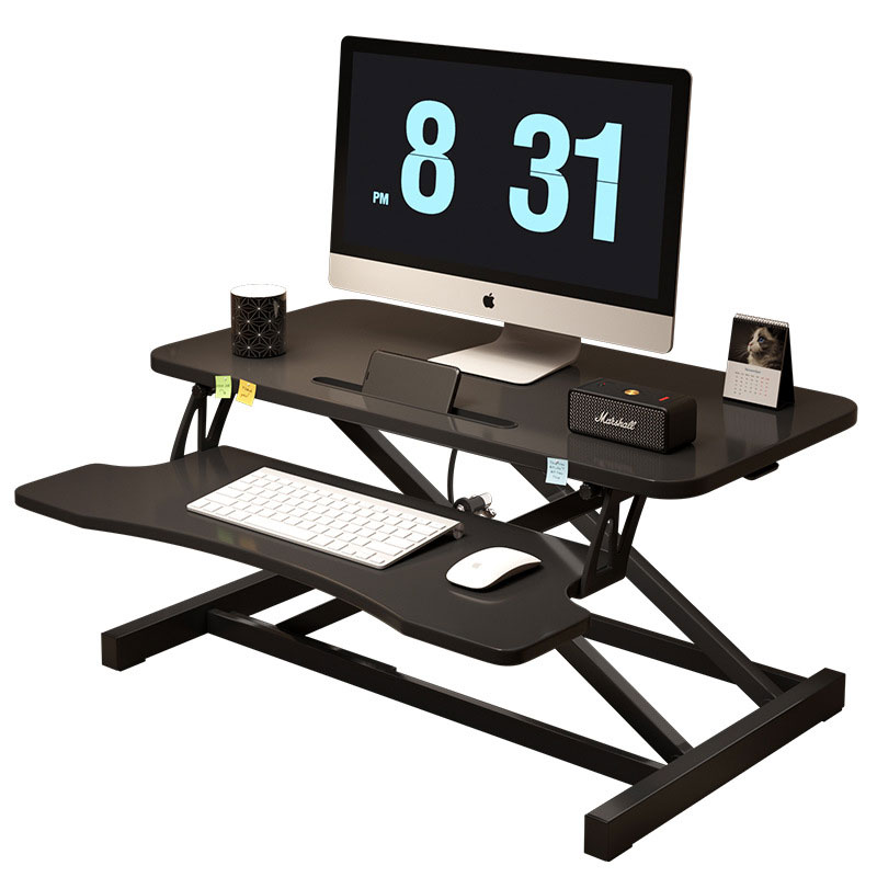 ZUOGUAN Standing desk foldable lift computer lift table workbench notebook heightening stand desktop