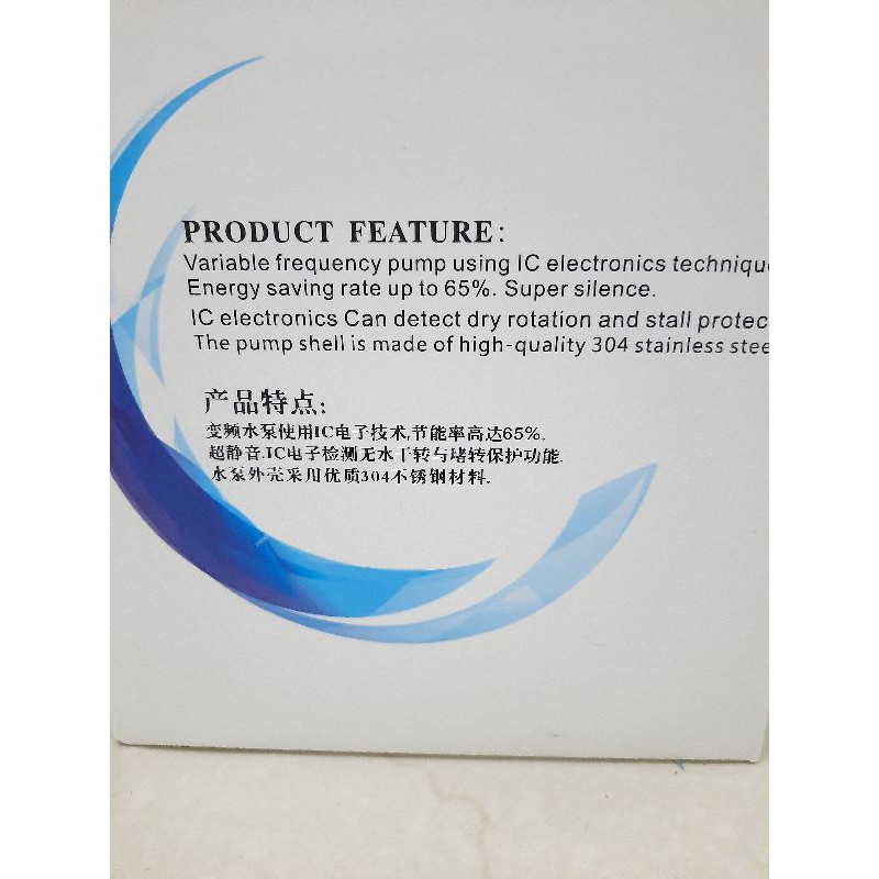 POMPA KOLAM HIDROPONIK YAMANO ACS 5000 Submersible Pump stainless