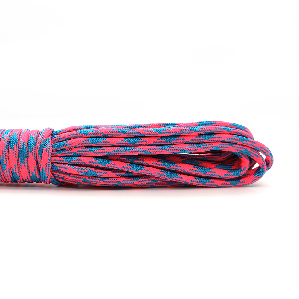 Namvo 550 Paracord Mil Spec Tipo III Cavo a 7 Corde a Paracadute Lunghezza Totale 100ft / 30 Metri, Lago Blu