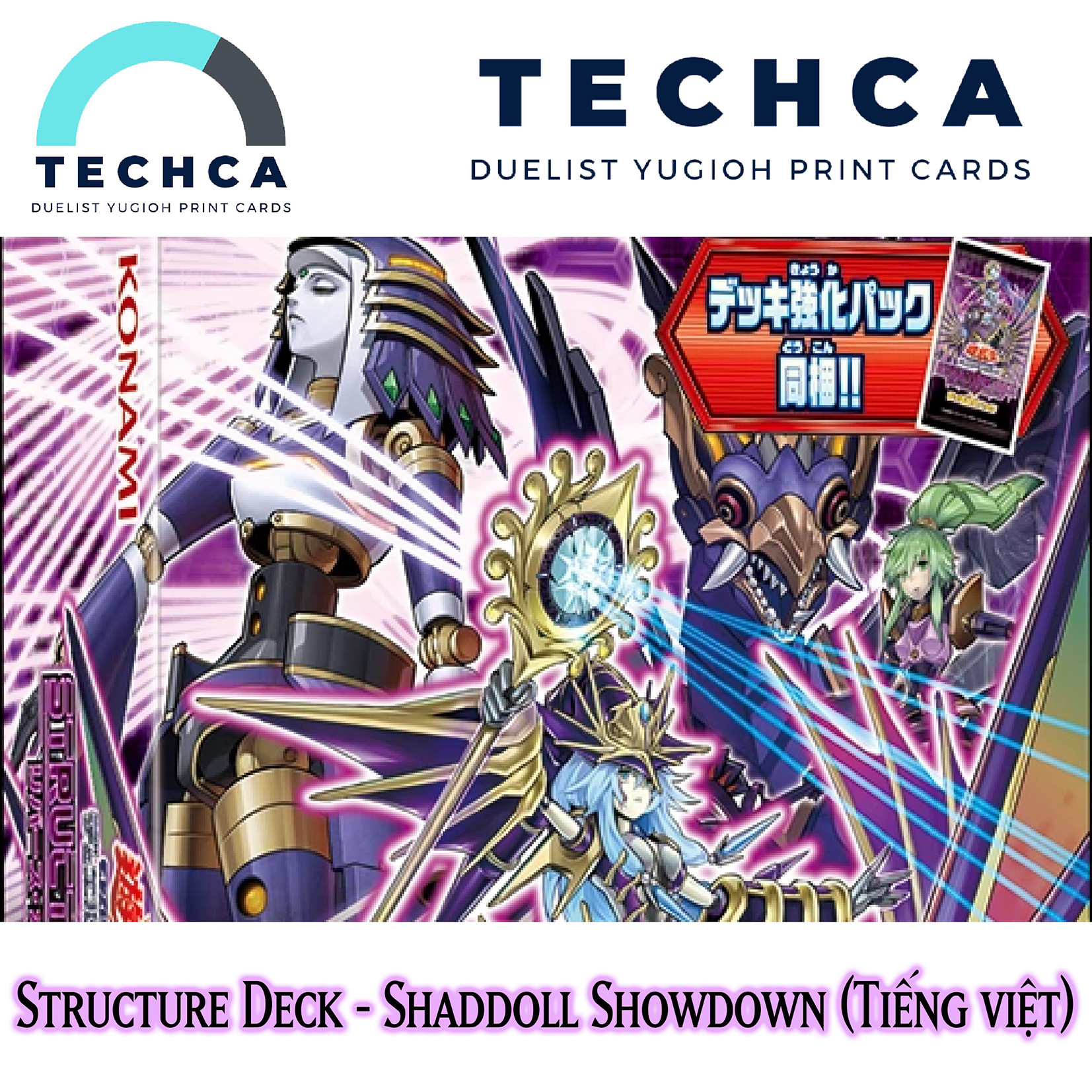 [Bài In Tiếng Việt] Bộ bài Yugioh - Structure Deck - Shaddoll Showdown Deck