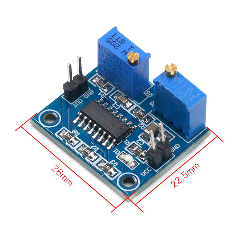 TL494 PWM Controller Module Adjustable Duty Cycle Adjustable Waveform Generator 5V Frequency 500-100kHz 250mA.