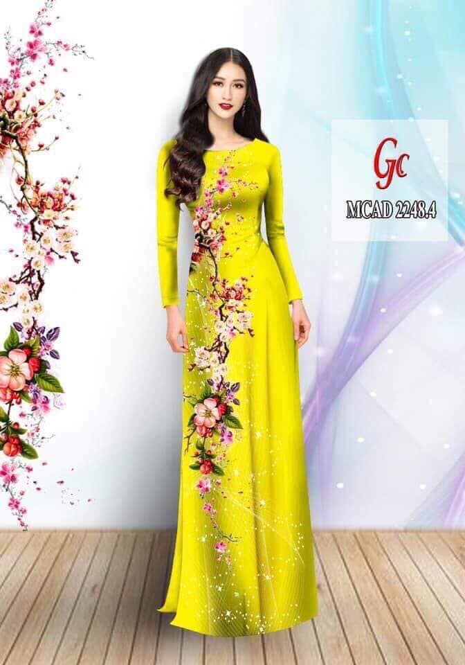 Áo Dài May Sẵn (Cổ Tròn Tay Lở Và Cổ 2P)