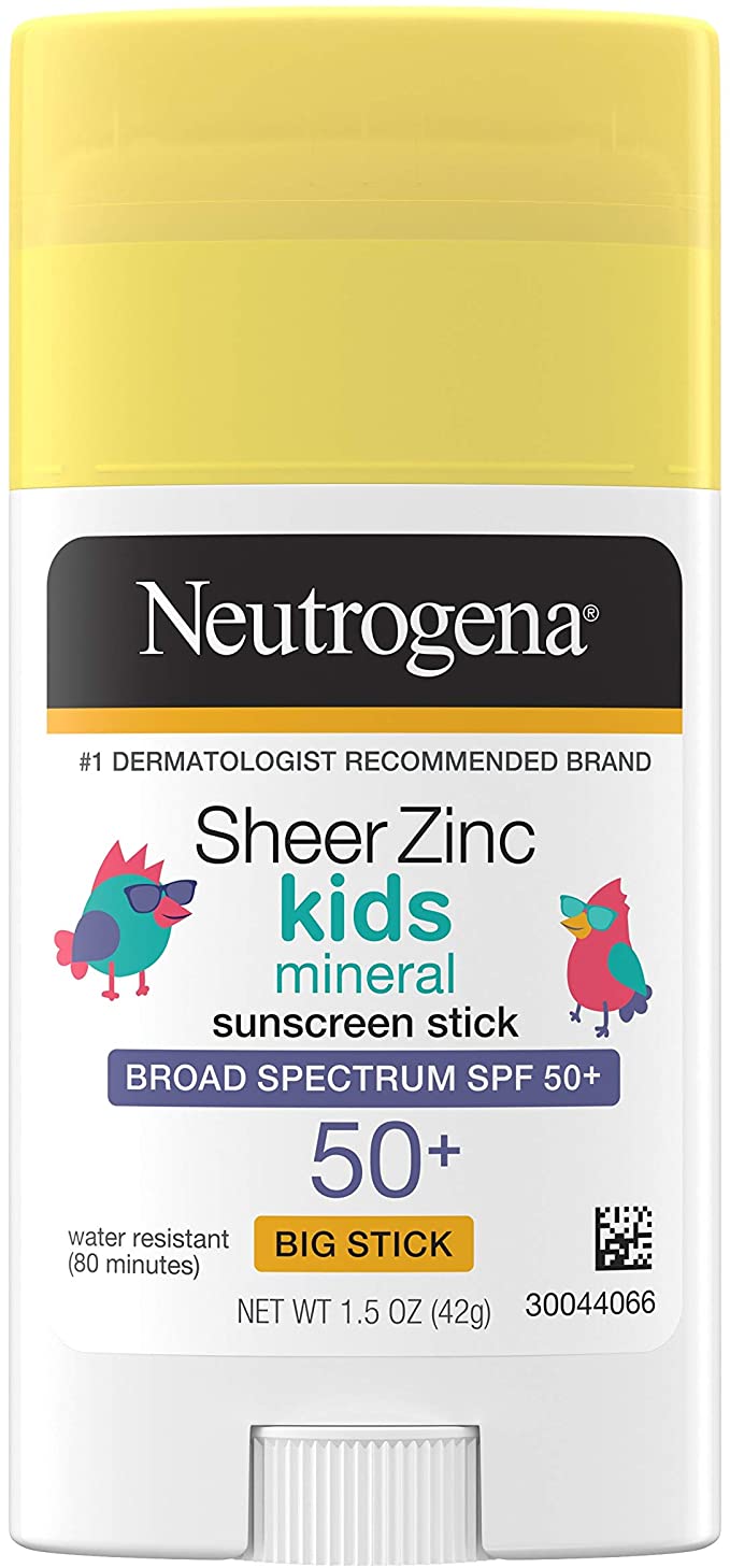 Sáp chống nắng dạng lăn neutrogena sheer zinc spf50+