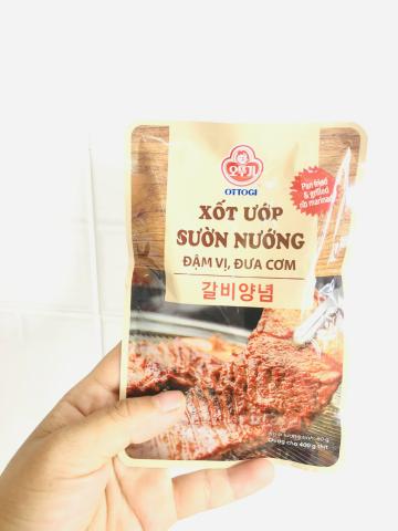 Sốt ướp sườn nướng Ottogi gói 80g