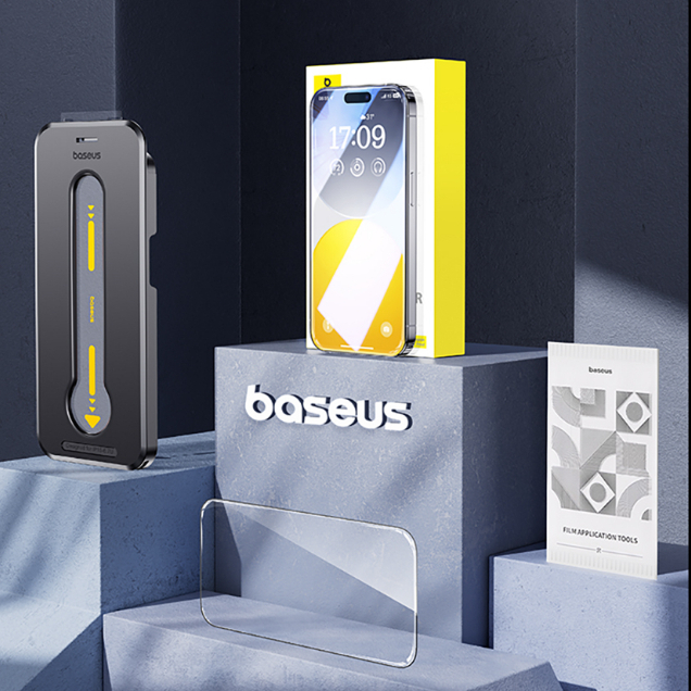 Baseus Crystalline Series Full-Coverage Blue-Light Filtering Tempered ...