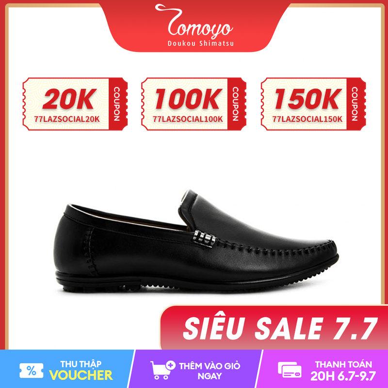 Giày lười nam tomoyo penny loafer george tmn03101