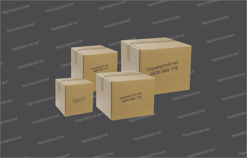 [combo 100 cái] 12x12x6 cm Thùng Carton Đóng Hàng