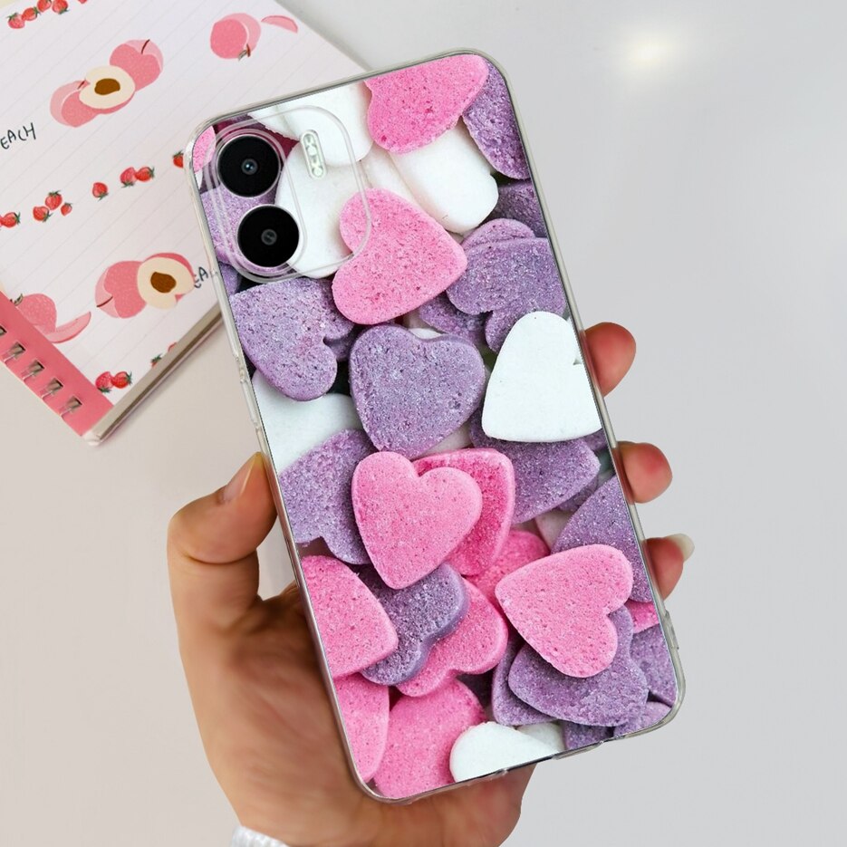 For xiaomi redmi a2 case redmi a2+ luxury painted cover soft slim phone cases for xiaomi redmi a2 plus a2+ redmia2 casing 6.52''