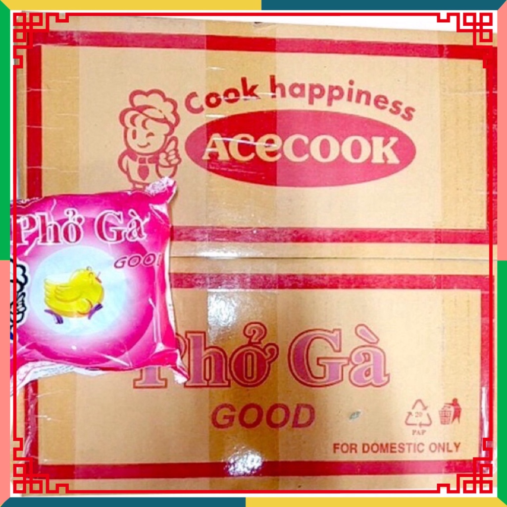 HOT LIKE Thùng mì sợi phở Good gà Acecook(30 gói)