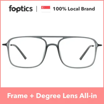 grey prescription glasses