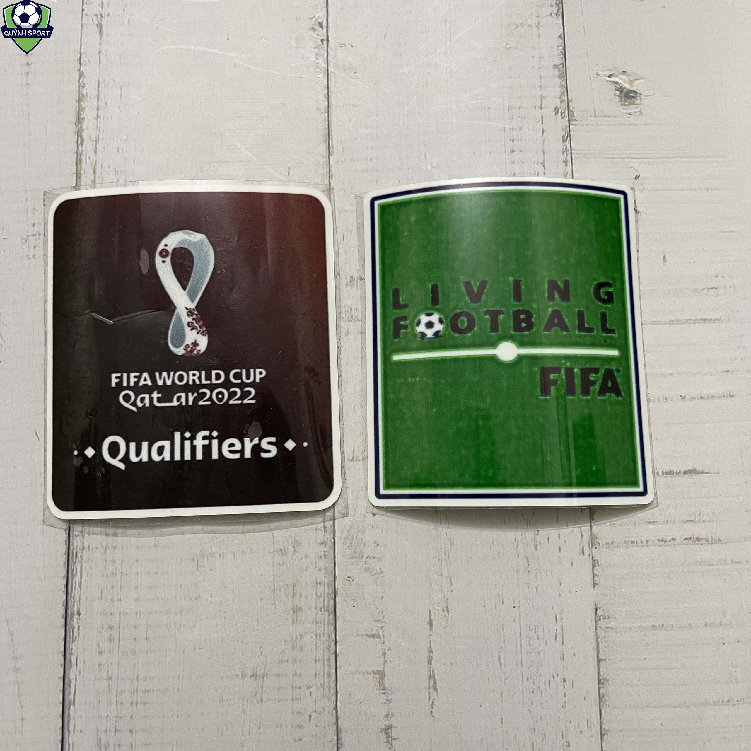 Logo Patch Tay Bóng Đá Chuẩn Thi Đấu - C1, EPL, Ligue 1 , WC 2022 ....