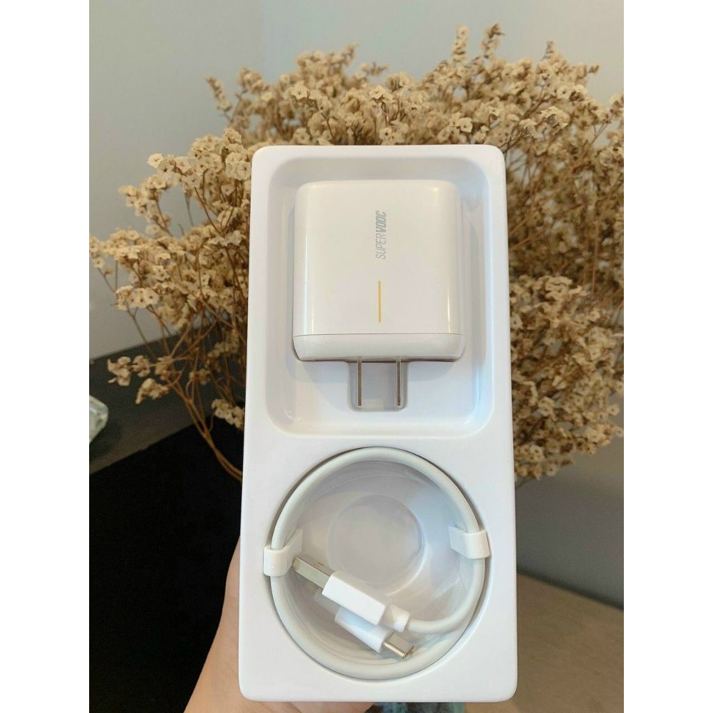 Bộ sạc siêu nhanh Super Vooc 6A 65W Chân TypeC