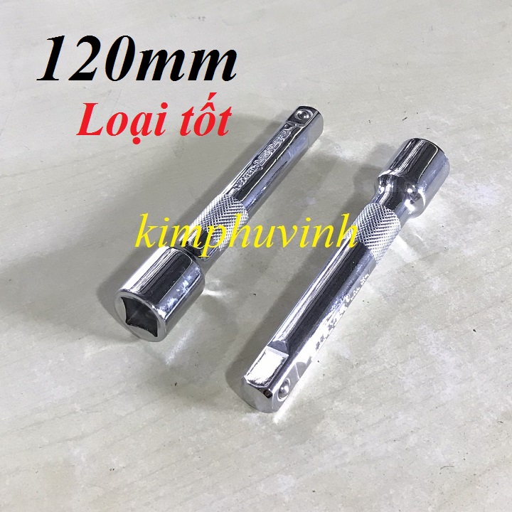 01 cái - 120mm tuýp nối dài đầu khẩu 1/2 - đầu điếu nối dài