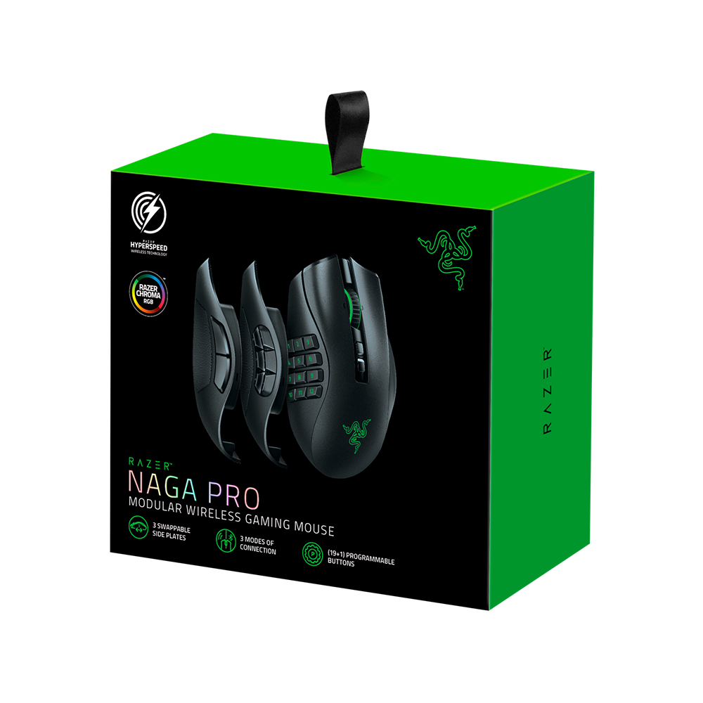 Chuột Razer Naga Pro Wireless 2020 | Chính hãng