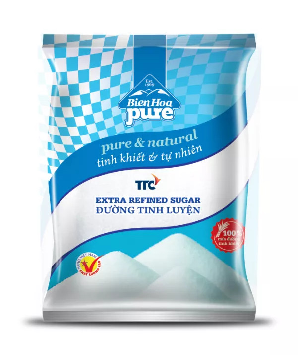 Combo 2 Đường túi Pure Biên Hòa 1kg- YOOSOO