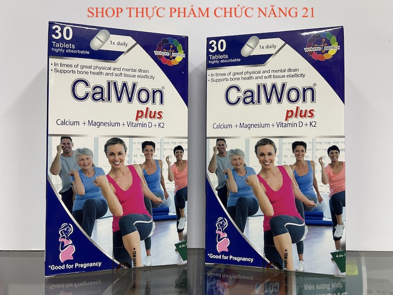 CALWON PLUS - Bổ xung canxi hữu cơ.
