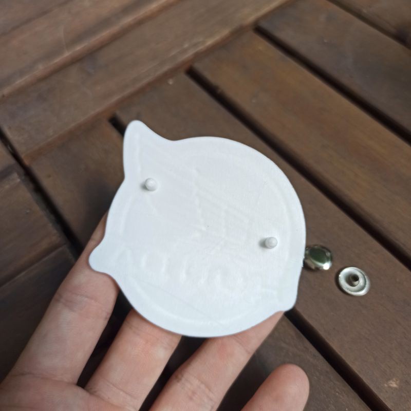 Logo gắn yếm xe cub, logo bửng xe cub