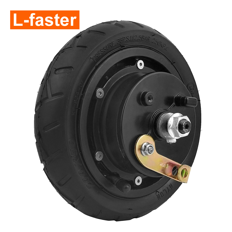 Lfaster 24V 36V 48V 350W 8 Inch Back Drive Black Adult Scooter High