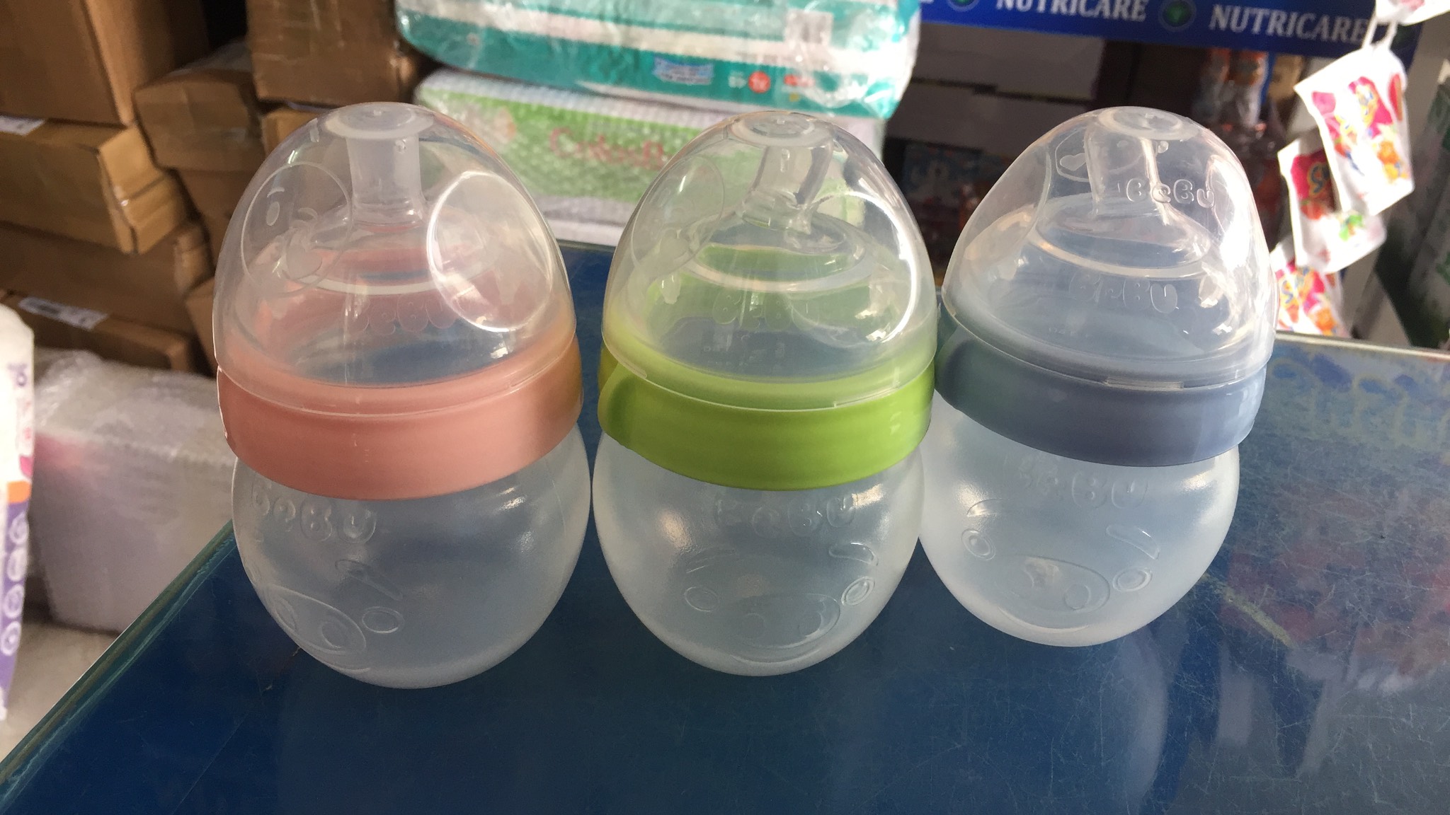 Bình sữa BEBU giải pháp dành cho trẻ lười ty bình.