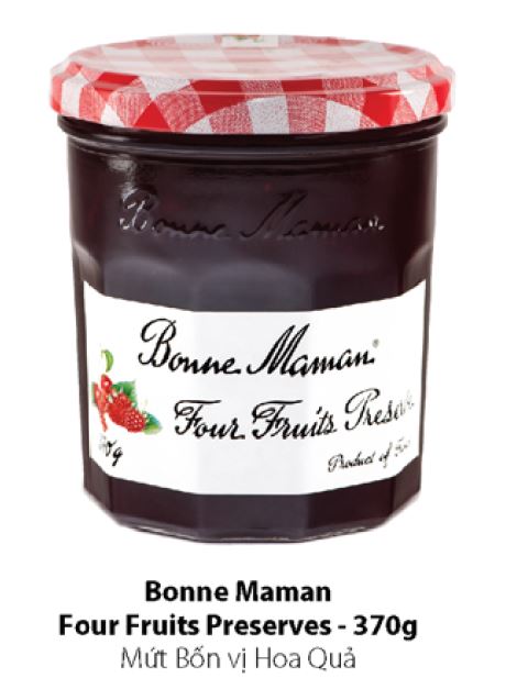 Mứt quả các vị Bonne Maman 370g (10 vị)