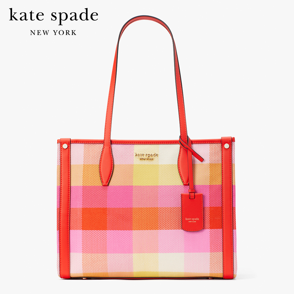 KATE SPADE NEW YORK MARKET MADRAS MEDIUM TOTE K7763 กระเป๋าสะพาย