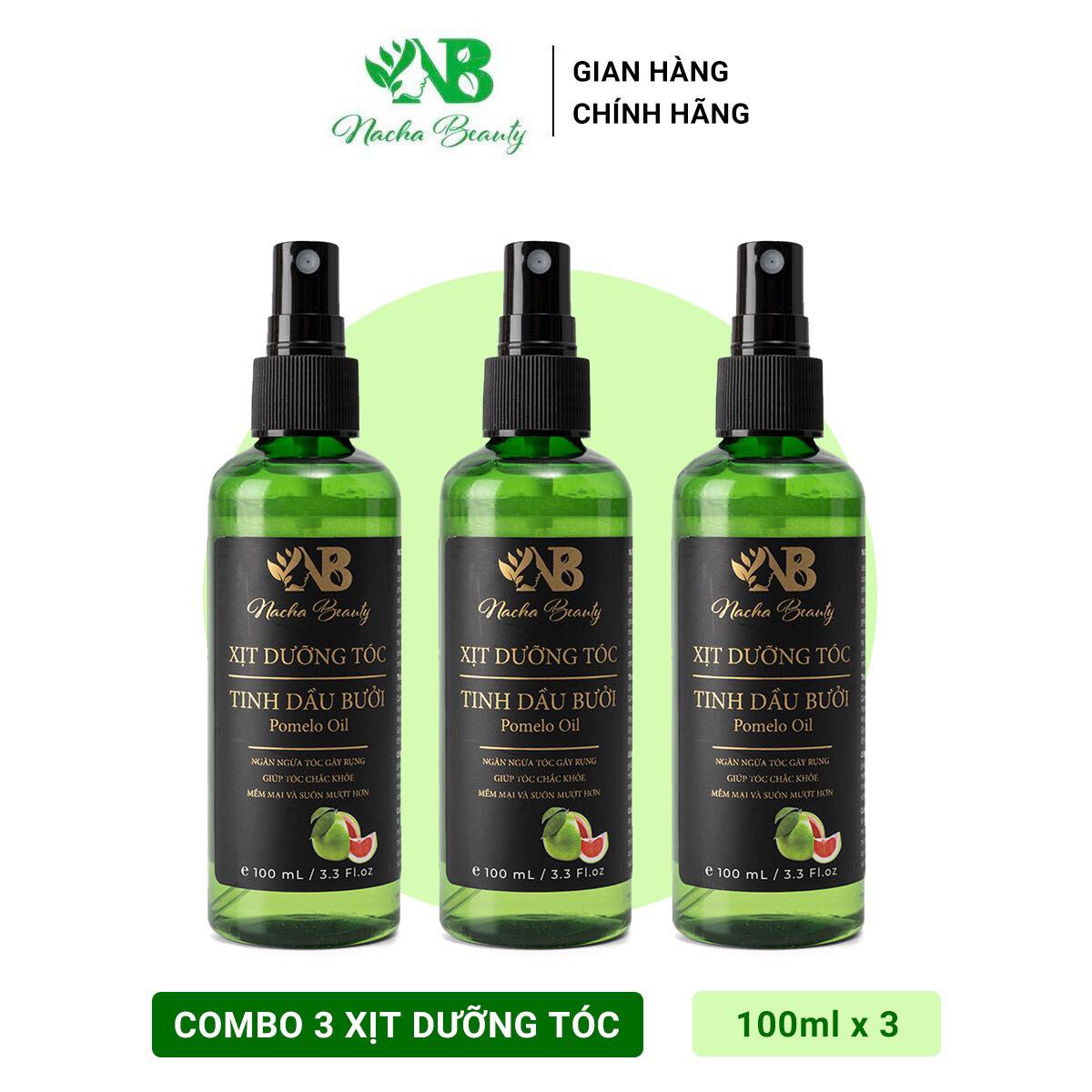 Dưỡng tóc pomelo Nacha Beauty , tặng quà