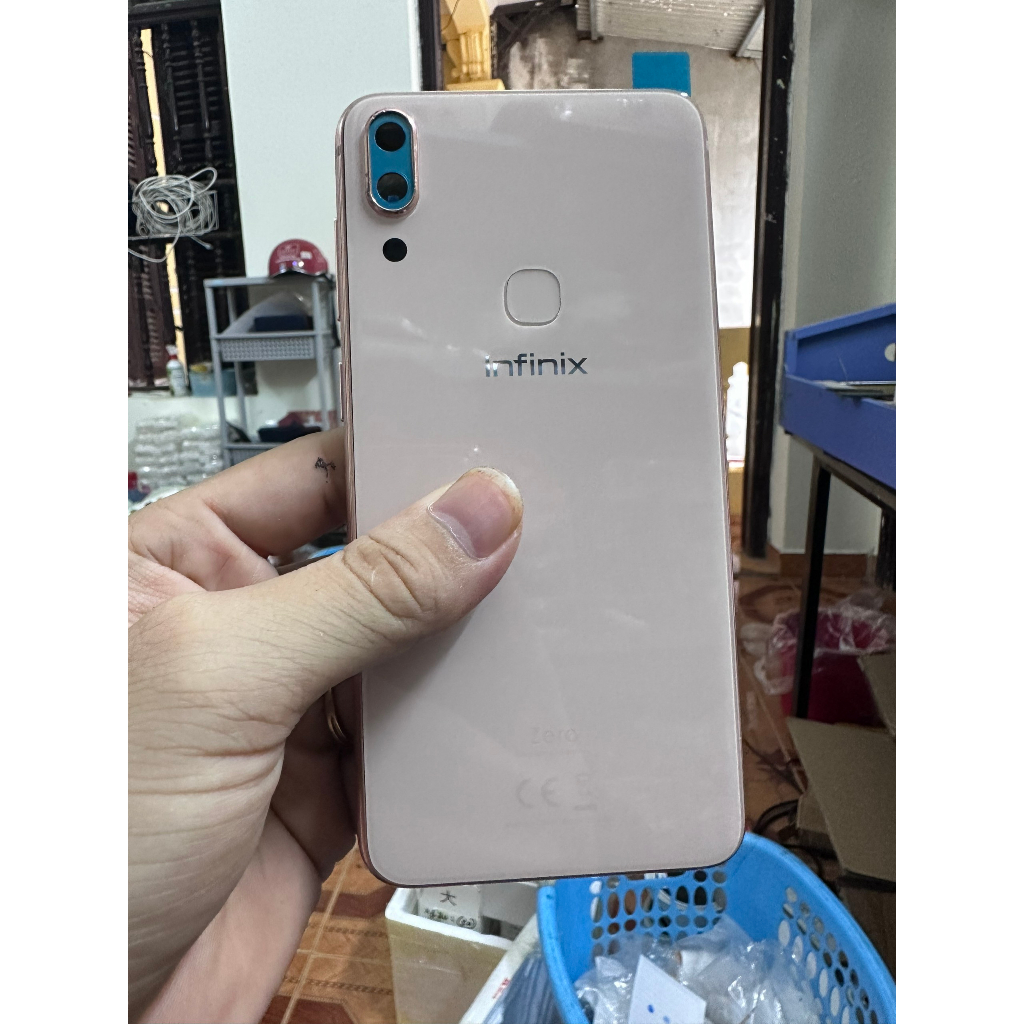Nắp lưng Vsmart Active 1+/Infinity Zero 6 - Màu hồng (Vàng)