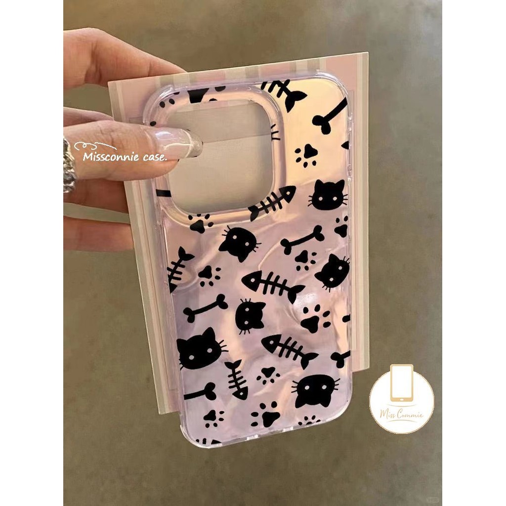 Luxury%20Ripple%20Luster%20Creative%20Pearly%20Bracelet%20Case%20Compatible%20For%20IPhone%2015%2011%2013%2014%2012%20Pro%20Max%207Plus%207%2015%208%2014%20Plus%20X%20XR%20XS%20Max%20SE%202022%20Cartoon%20Cute%20Cat%20Fish%20Bone%20Soft%20Cover%20-%20Image%205