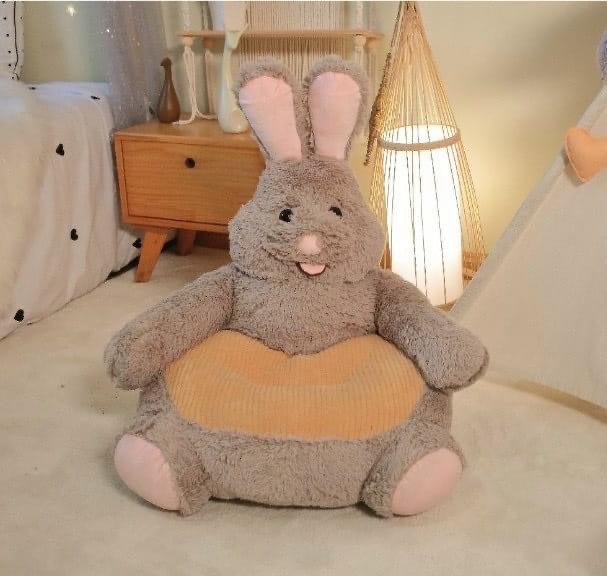 Ghế tựa lưng hình gấu teddy, gấu bông hình thú , Ghế bệt ngồi tựa bông hình gấu giá rẻ