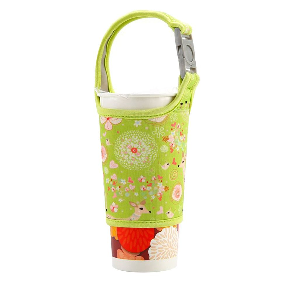 QEARZ Insulated Bag Water Cup Cover Bottles Cup Pouch Case Beverage Coffee Cup Cover Milk Tea Cup Cover Anti Scalding Cup Sleeve