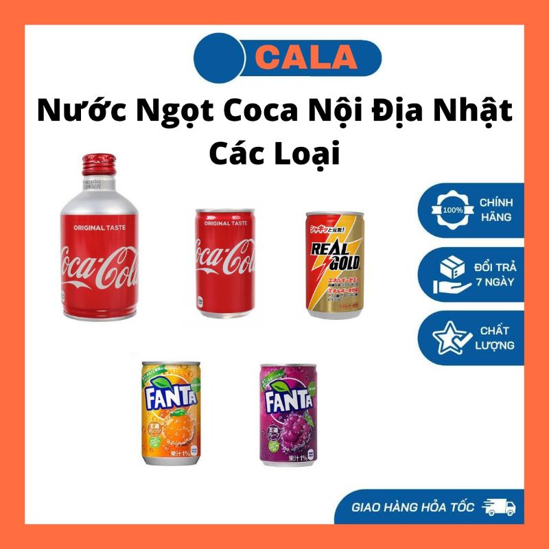 Coca Nhật Nắp Vặn 300ml - Coca Mini Fanta Nho Fanta Cam Nội Địa Nhật