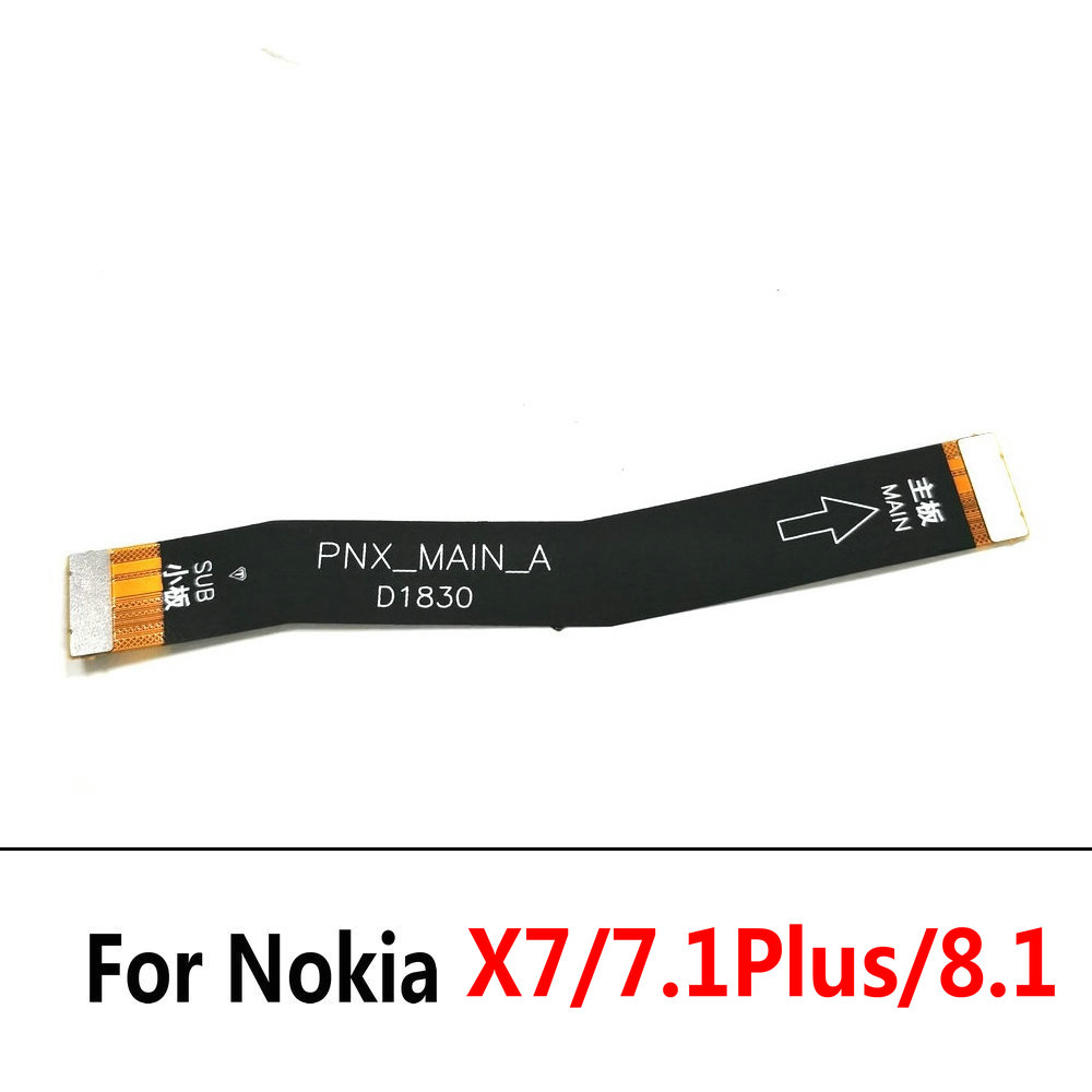 For Nokia X7 7.1Plus 8.1 New Main Board Motherboard Connector Board Flex Cable Repair Parts