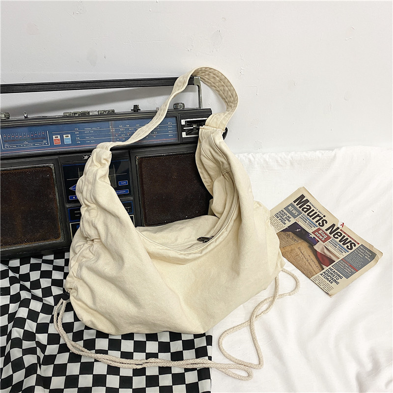 ELACCENT Korean style literary style handbag, forest casual shoulder bag, simple crossbody bag