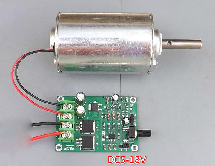 Mạch điều khiển điện áp dc5v-18v 12a. module điều khiển tốc độ động cơ pwm