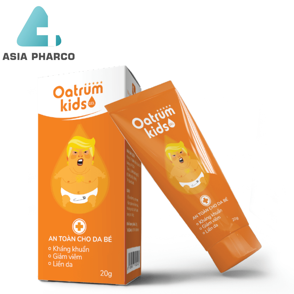Oatrum Kids - Kem bôi da kháng khuẩn, giảm viêm, liền da cho bé