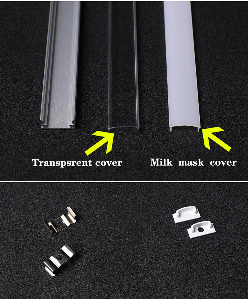 Led Hard Dc12v 50cm 20 Inch Led Strip Smd5730 36leds U/v-Shape Flat Led ...
