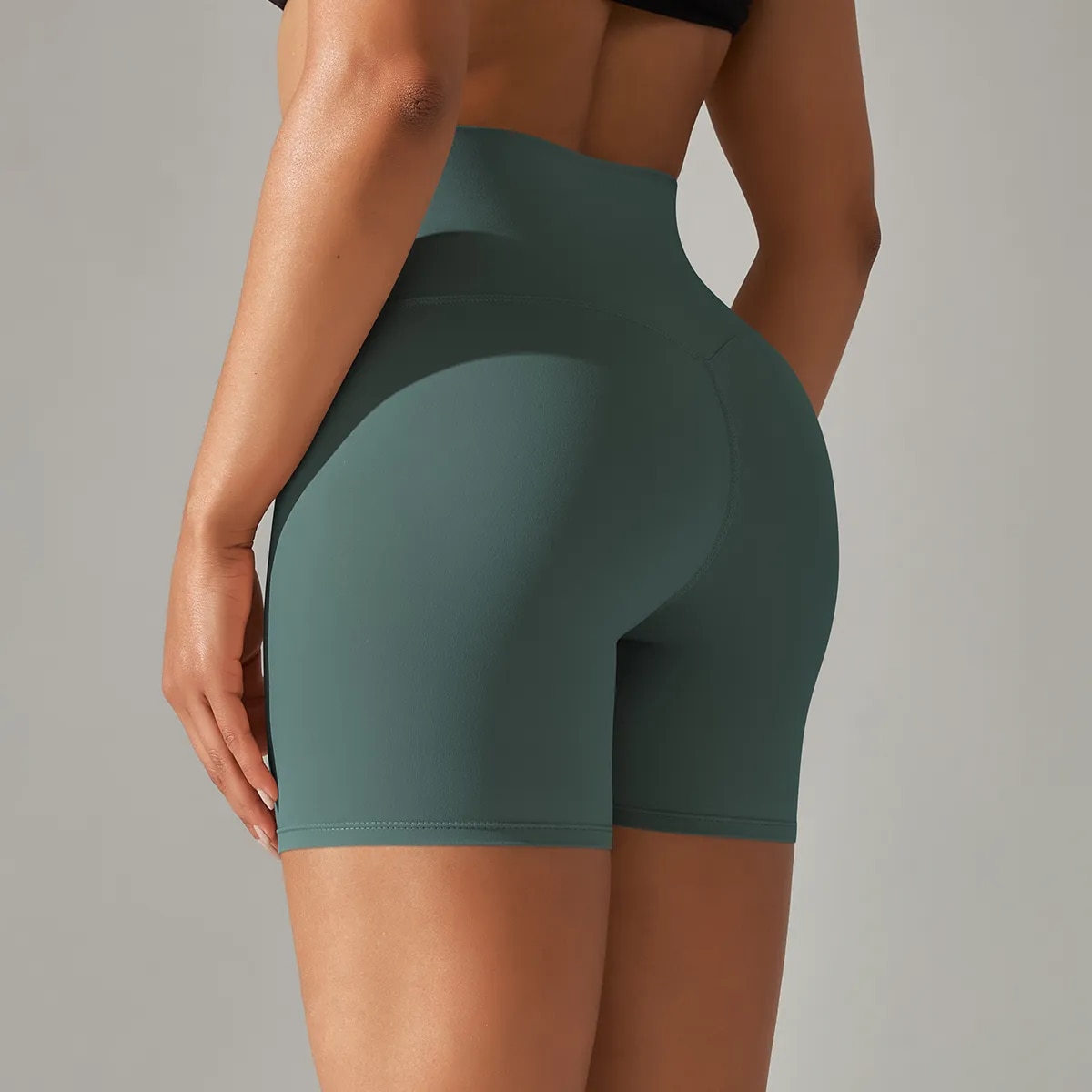 Dynamic Scrunch Bum Shorts Womens Seamless Workout Sports Wear