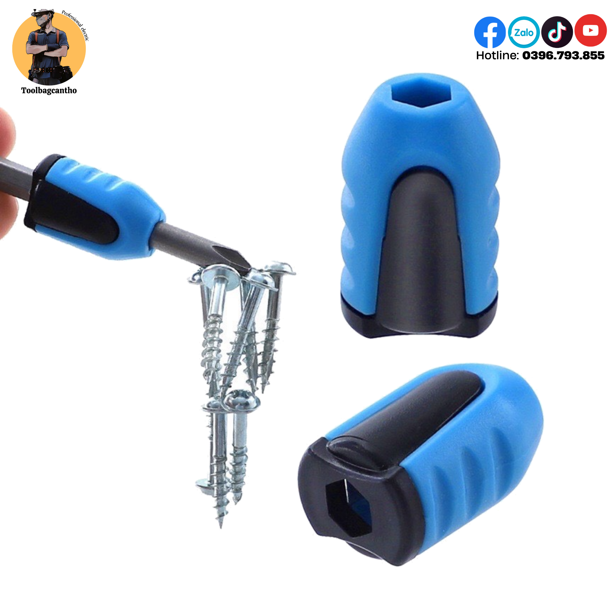 Đầu nam châm hít mũi vít