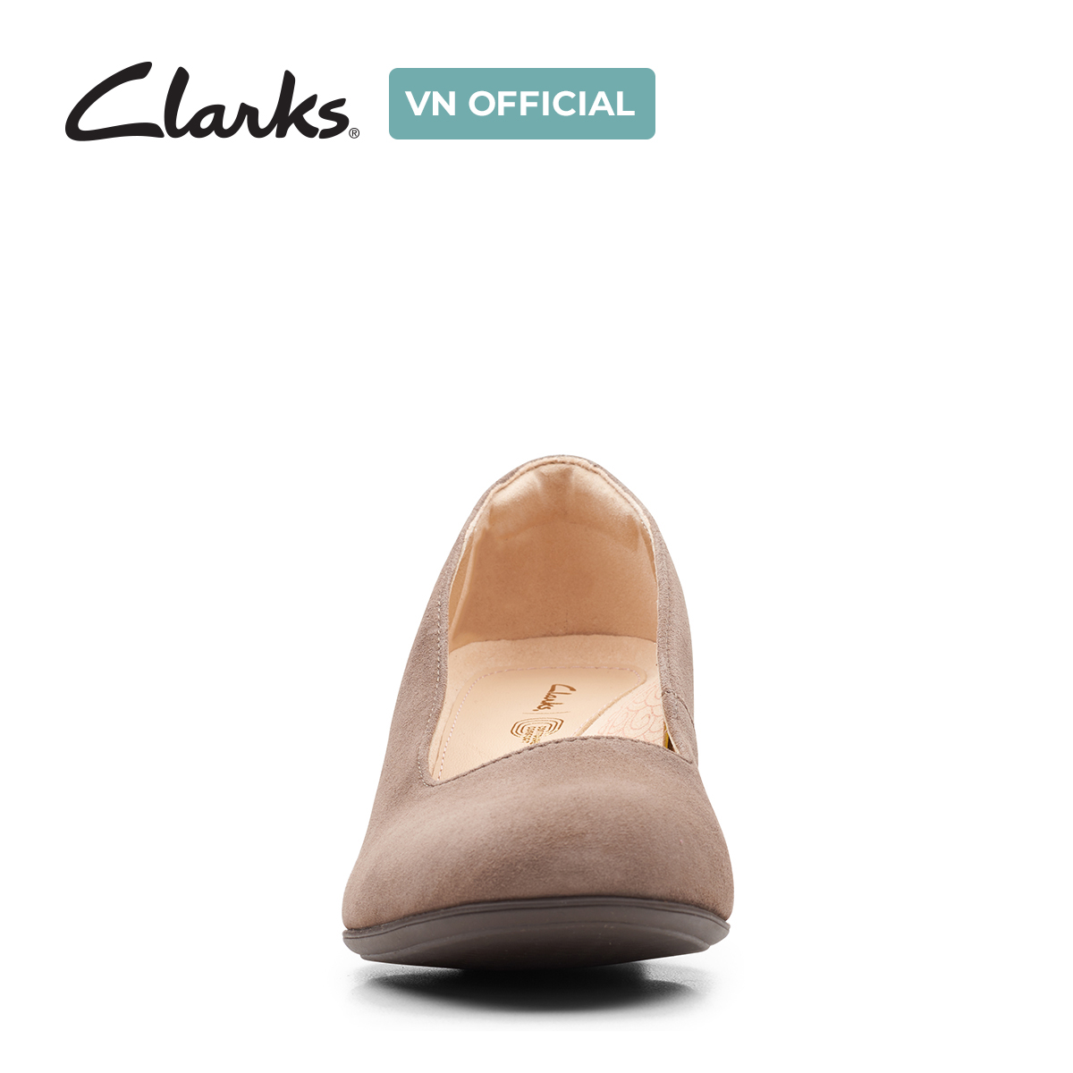 Giày Cao Gót 4.5cm Da Nữ Clarks - Linnae Pump