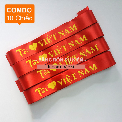 Băng rôn cổ vũ bóng đá 3k cái combo 4 cái