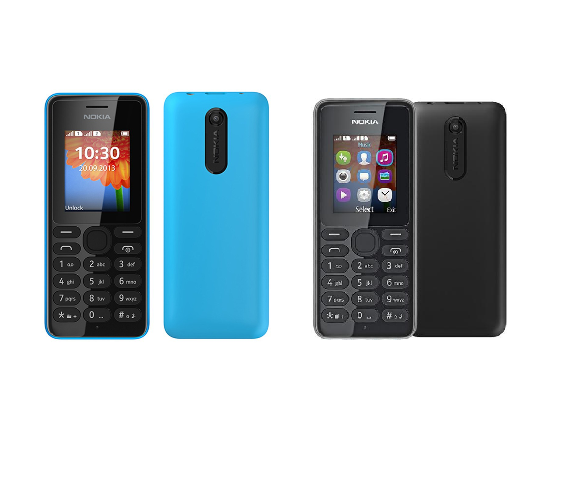 [HCM] Điện Thoại Nokia 108 2 Sim - Có Pin Sạc Đầy Đủ