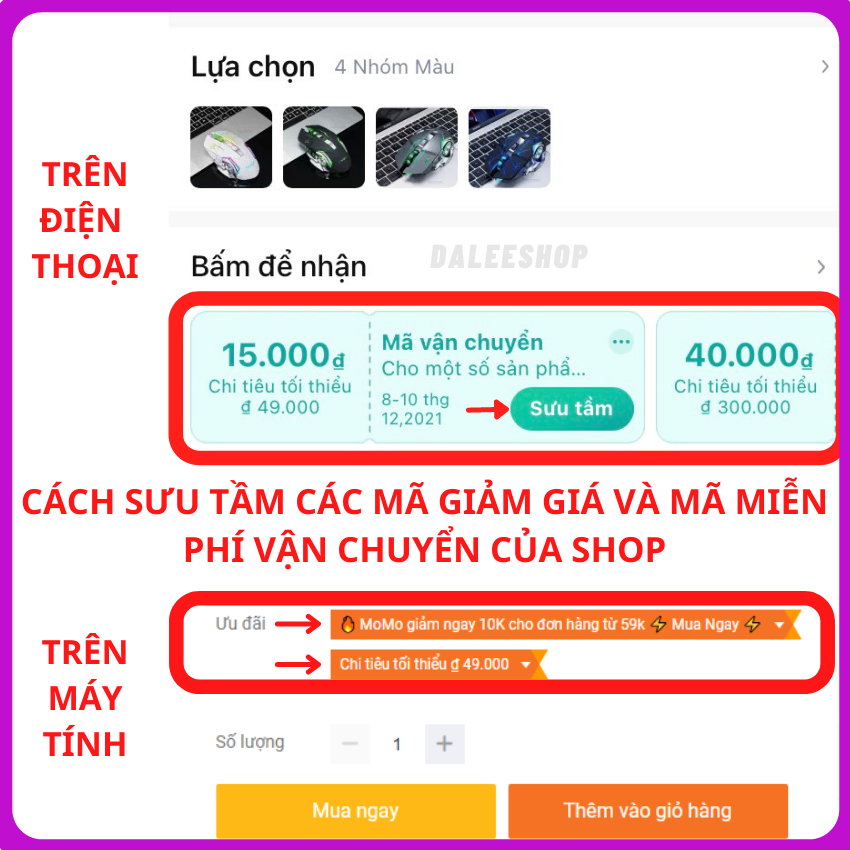 Chuột máy tính bluetooth gaming chuột không dây gaming pin sạc silent không tiếng ồn đèn led 7 màu BH 6 Tháng daleeshop Q13