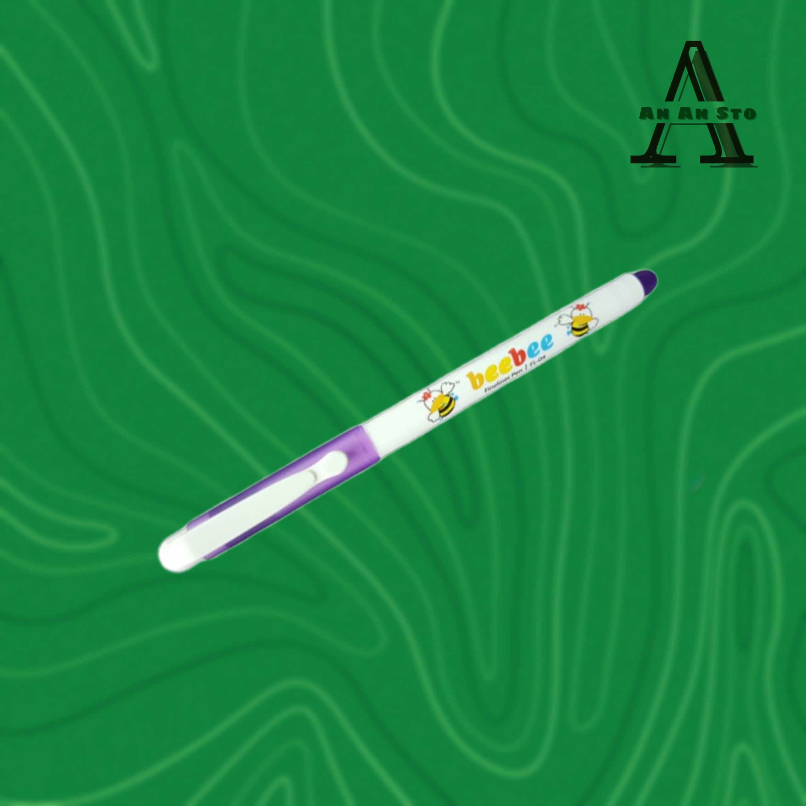 BÚT LÔNG KIM THIÊN LONG FL-04 BEE BEE - MỰC TÍM