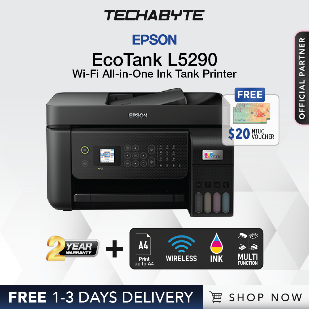 Epson ECOTANK L5290 | A4 Wi-Fi All-in-One Ink Tank Color Printer ...