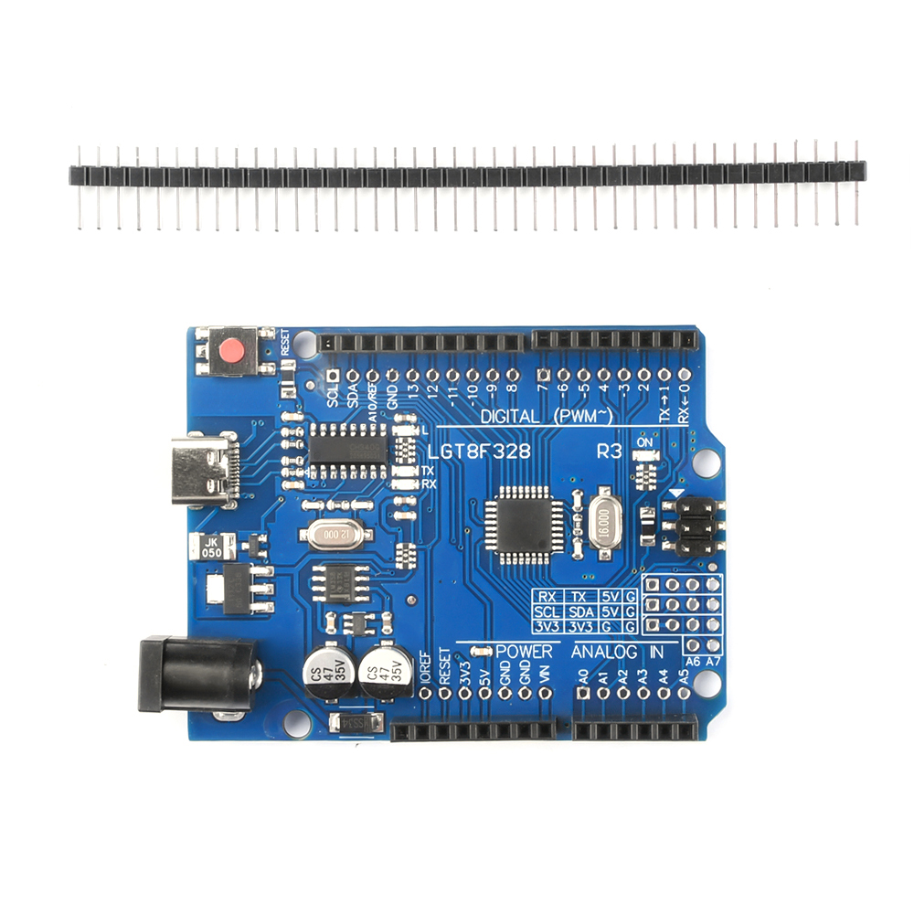 FocusAi Arduino Lgt8F328P Uno R3 Development Board Replacement for Atmega328P Uno R3 Module for Arduino Programming Learning Controller