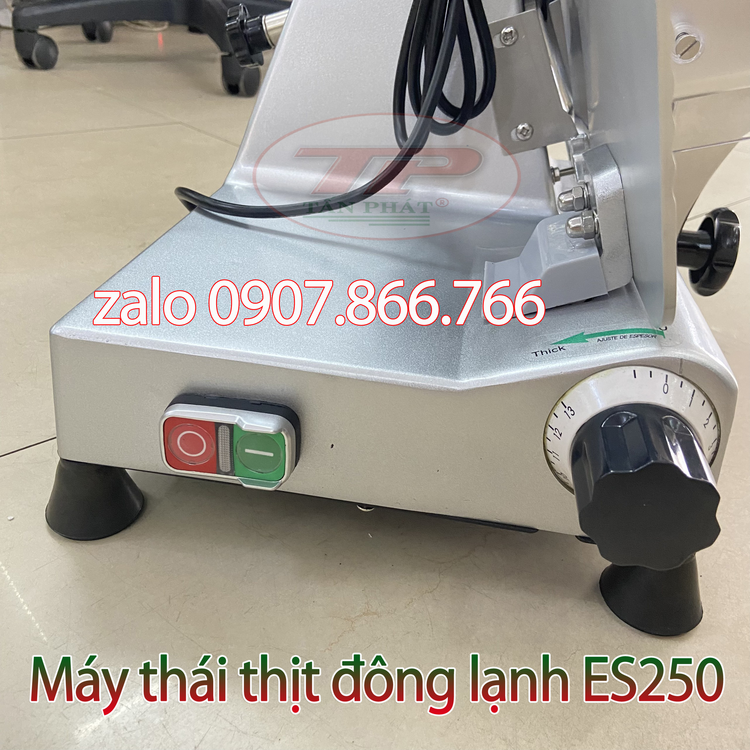 Máy thái thịt đông lạnh, thái giò thủ ES250