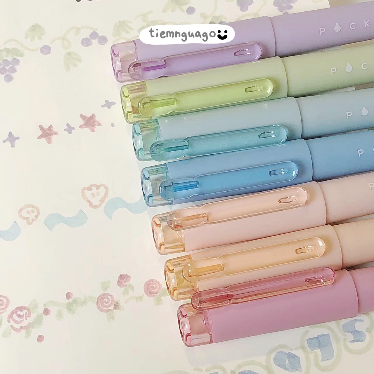 Bút highlight Pastel Pocket - Tiệm Ngựa Gỗ