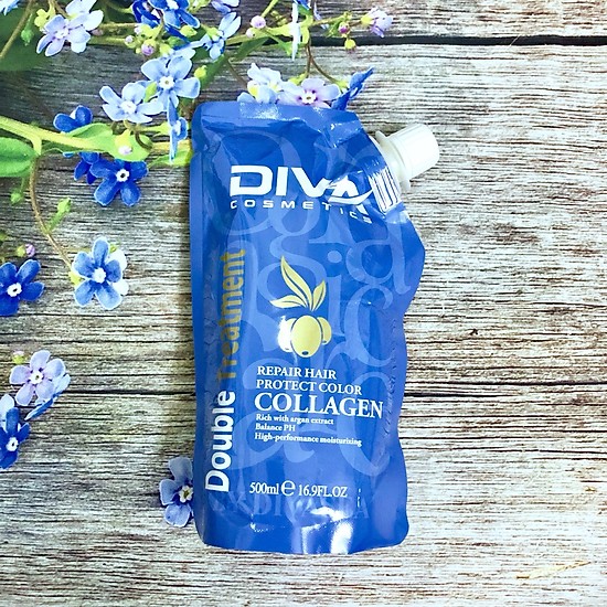 [Chính hãng] DẦU HẤP PHỤC HỒI COLLAGEN DIVA 500ml🌻