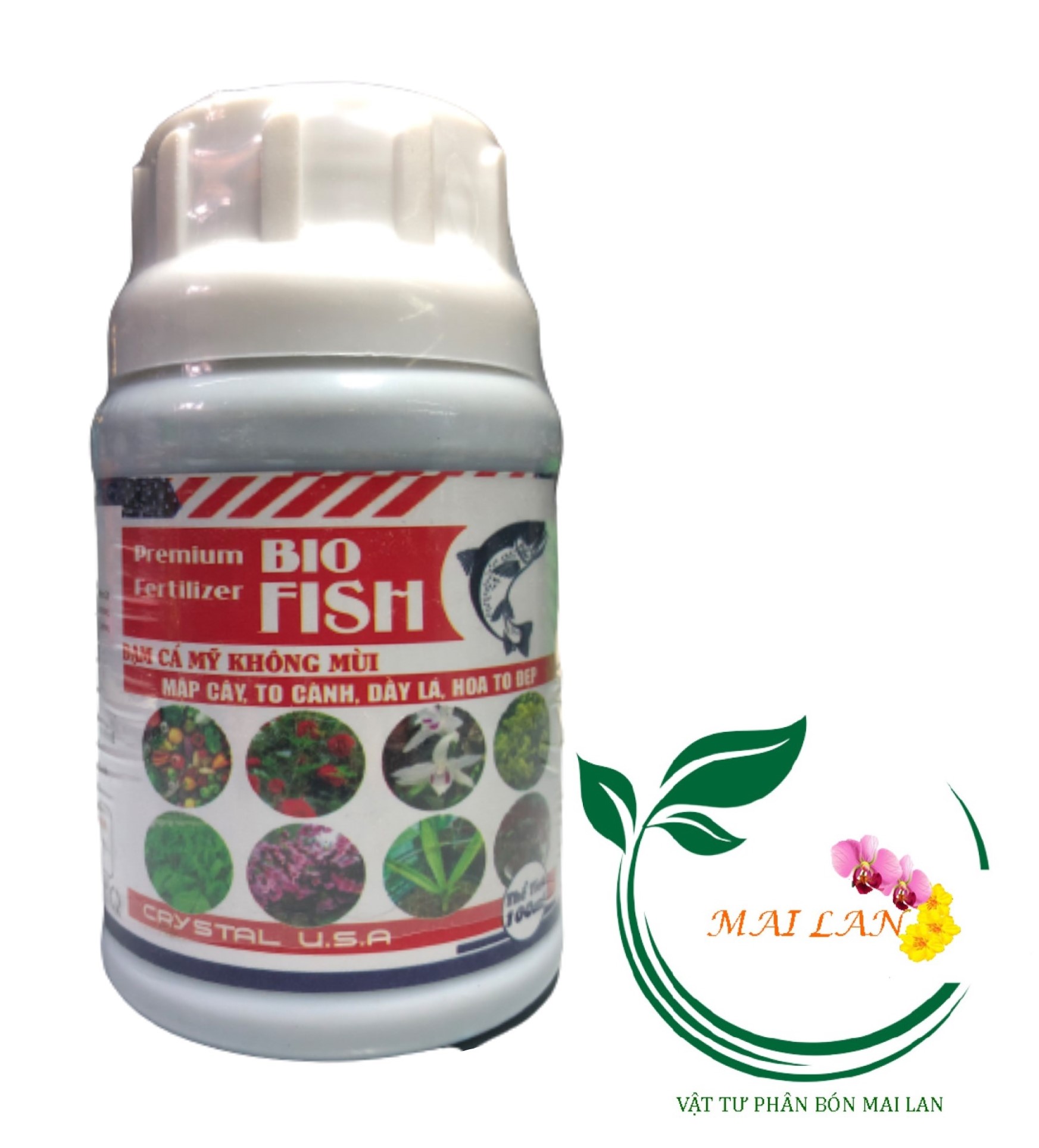 Phân đạm cá mỹ bio fish không mùi - #115a# 100ml