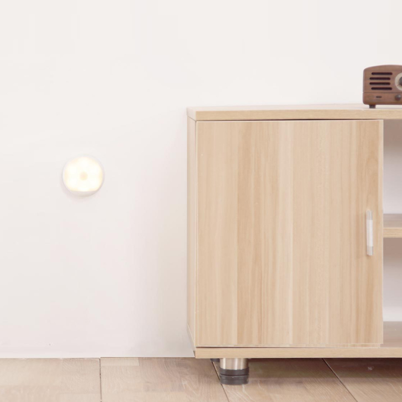 Daily Wholesale Daily Wholesale Led Motion Sensor Light Wireless Night Light Under Cabinet Light Cabinet Lamp Smart Wall Mounted Body Induction Lamp Home decor